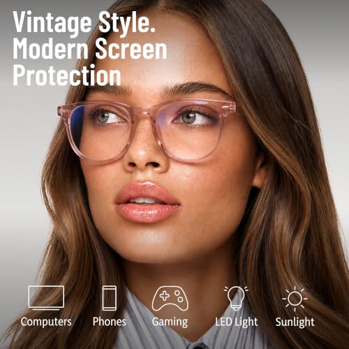 Image of Gaoye Blue Light Glasses for Woman 3 Pack | Half Round, Screen-Ready Computer Glasses Style with UV Protection Coating