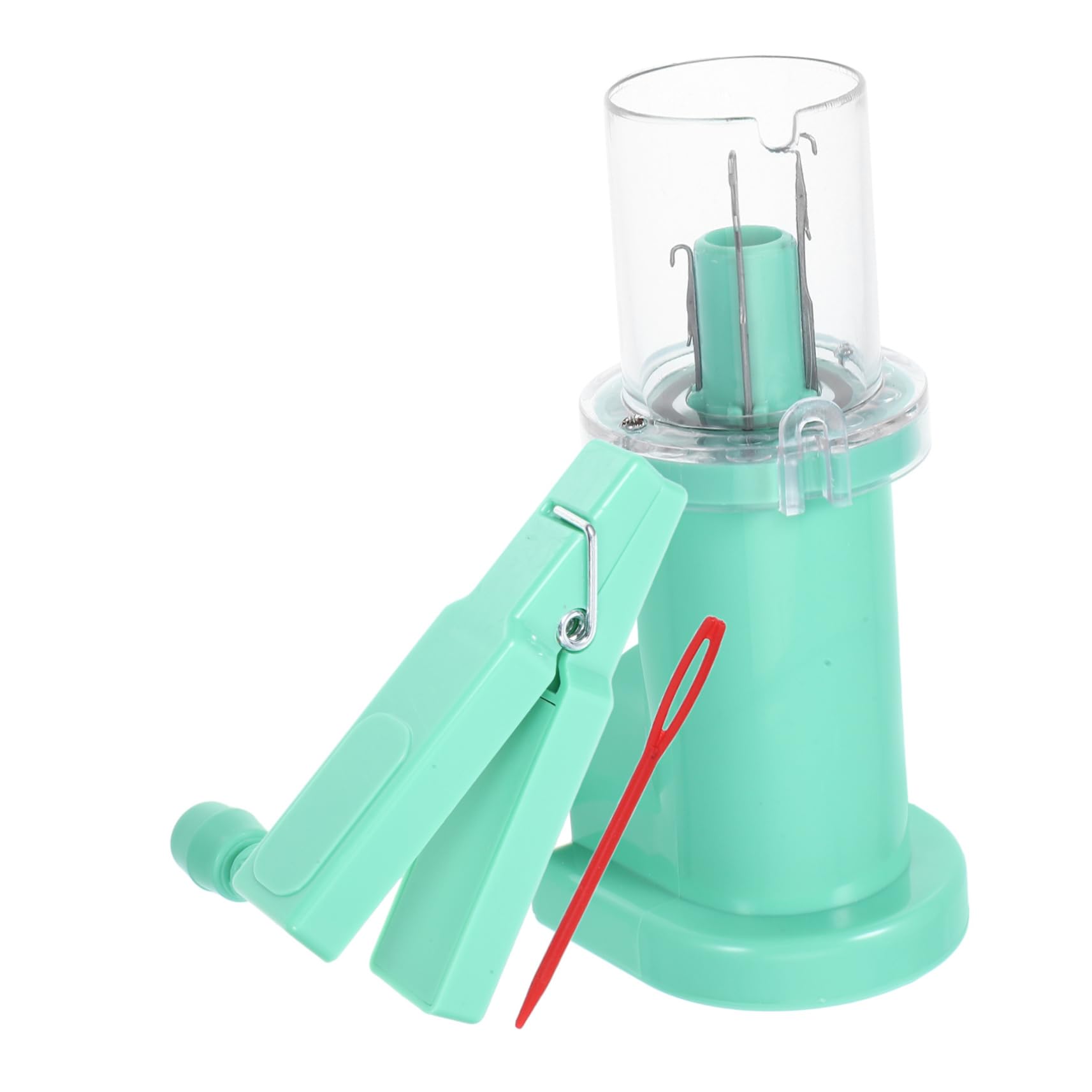 HOODANCOS Handmade DIY Knitting Machine Manual Yarn Winder for Sock Yarn Crocheting Supplies Easy to Use