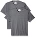 Produktbild Amazon Essentials Herren T-Shirt, lockere Passform, V-Ausschnitt, 2er-Pack, Grau (Charcoal Heather Cha), US XL (EU XL - XXL)