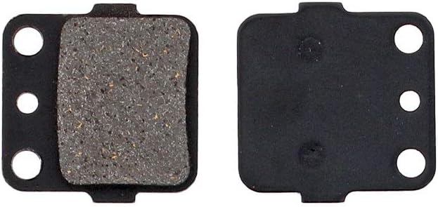 NICHE Brake Pad Kit for Yamaha Grizzly 660 4WV-W0045-00-00 5KM-W0046-01-00 Front Rear Semi-Metallic