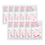 [PACK OF 10] EUNYUL Purity Collagen Sheet Mask Pack 10pcs Korean Skincare Facial Mask Pack