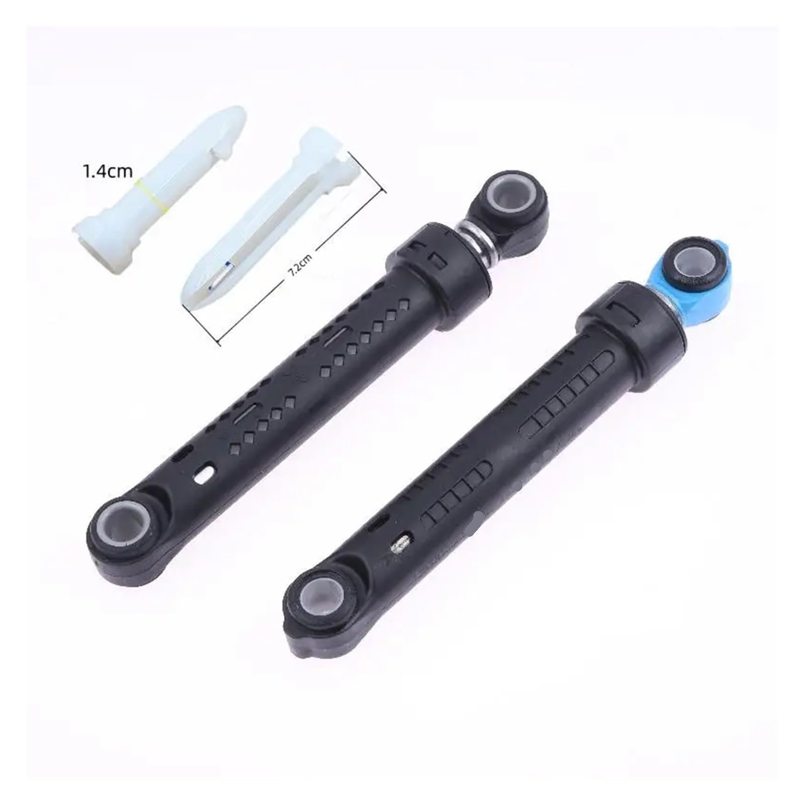 Amortiguador, Compatible con Beko, lavadora de tambor frontal(120N 2pcs)