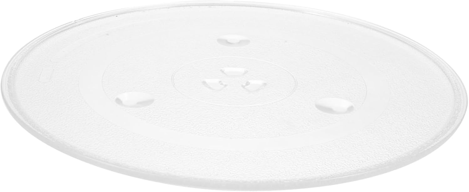 Microwave Glass Turntable Replacement Plate Sturdy and Safe Glass Oven Tray for Cooking Easy to Install and Various Microwave Models