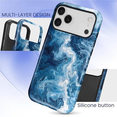 Coque iPhone 17 Pro Max silicone protection intégrale anti-rayure motif abstrait - 6