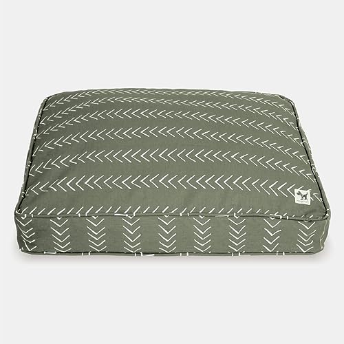 Molly Mutt Dog Crate Pad Cover, 100% Cotton Canvas Mat for Dog or Puppy Crate Bed, Durable, Washable, and Free of Harmful Chemicals, Pre-Shrunk, 36