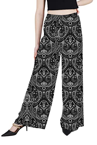 JOPHY & CO. Pantalone a Gamba Larga Donna 100%