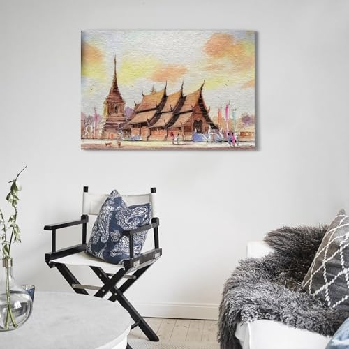 Poster paysage thaïlandais pour illuminer et réchauffer votre déco - 5