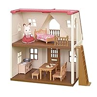 Algopix Similar Product 6 - Calico Critters Red Roof Cozy Cottage 