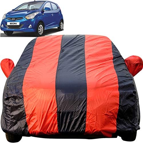 Autofact Car Body Cover for Hyundai Eon (Mirror Pocket, Premium Fabric