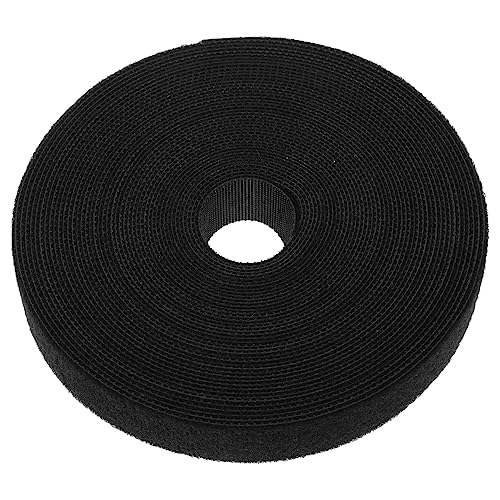 Holibanna 1Rollo Gancho y Bucle Autoadhesiva de Gestión de Cables Reutilizable y Durable Organizar Ropa y Accesorios Instalación