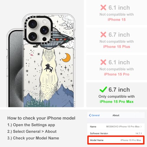 MOSNOVO Case for iPhone 15 Pro Max - Image 2