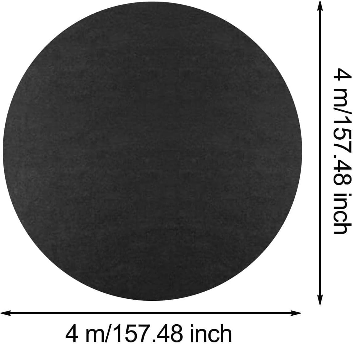 13FT Pool Ground Pad, Pool Liner Pad, Round Floor on Pool Mat, Swimming Pool Mat Floor Protector, Pool Mats Protective Floor, Swimming Pools Inflatable Hot Tubs Floor Pad, Spa Pool Accessories