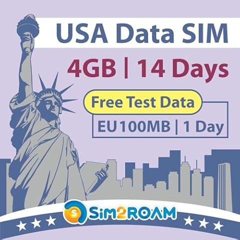 USA Data ONLY SIM Card 14 Days Cover