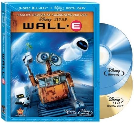 Wall-E (Three-Disc Special Edition + Digital Copy and BD Live) [Blu-ray] by Disney-Pixar Unknown Binding – Special Edition