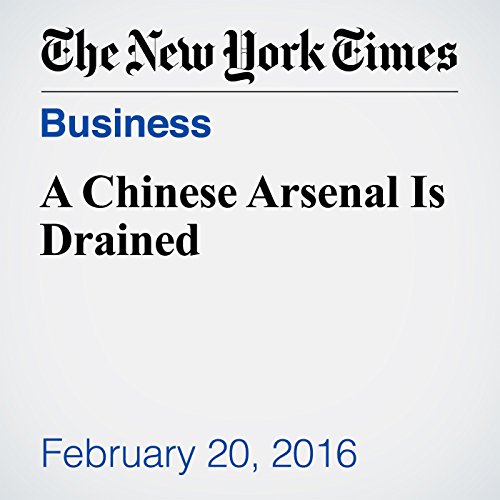 A Chinese Arsenal Is Drained cover art