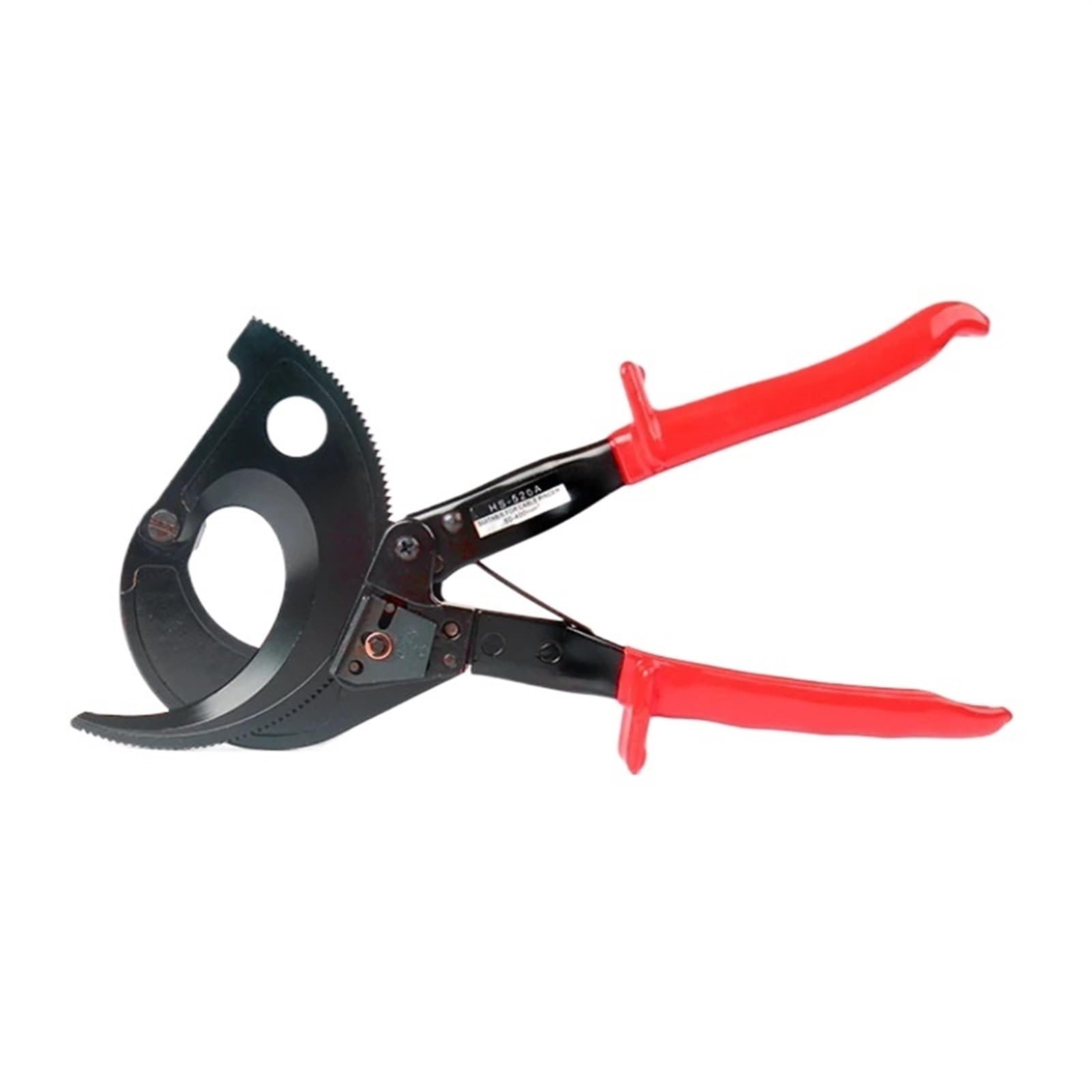 Ratchet Cable Cutter Hand Tool Pliers Ratchet Cable Cutter 600MCM Ratcheting Wire Plier Cut Up to 240mm Multifunctional for Copper Aluminum Armored