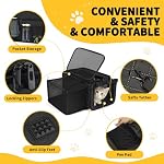Apollo Walker Cat Carrier Airline Approved Expandable Black - Image 3