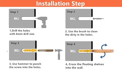 Z Metnal Small Wood Floating Shelves, 4 Inch Mini Little Natural Wooden Decorative Round Shelf For Collection Action Figures, Decor Display Circle Wall Ledge Shelf, Beech, Wall Mounted, 3 Pack #TOP3