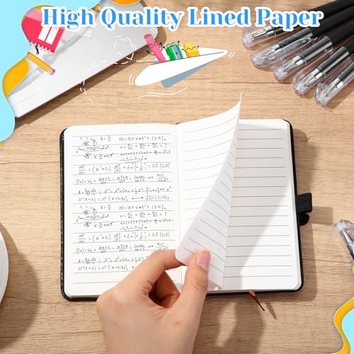Carnet de poche ligné Sayglossy pack de 50 mini blocs-notes rigides pour ne plus perdre son stylo