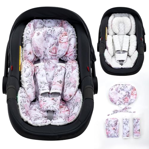 Adjustable Infant Car Seat Head Support