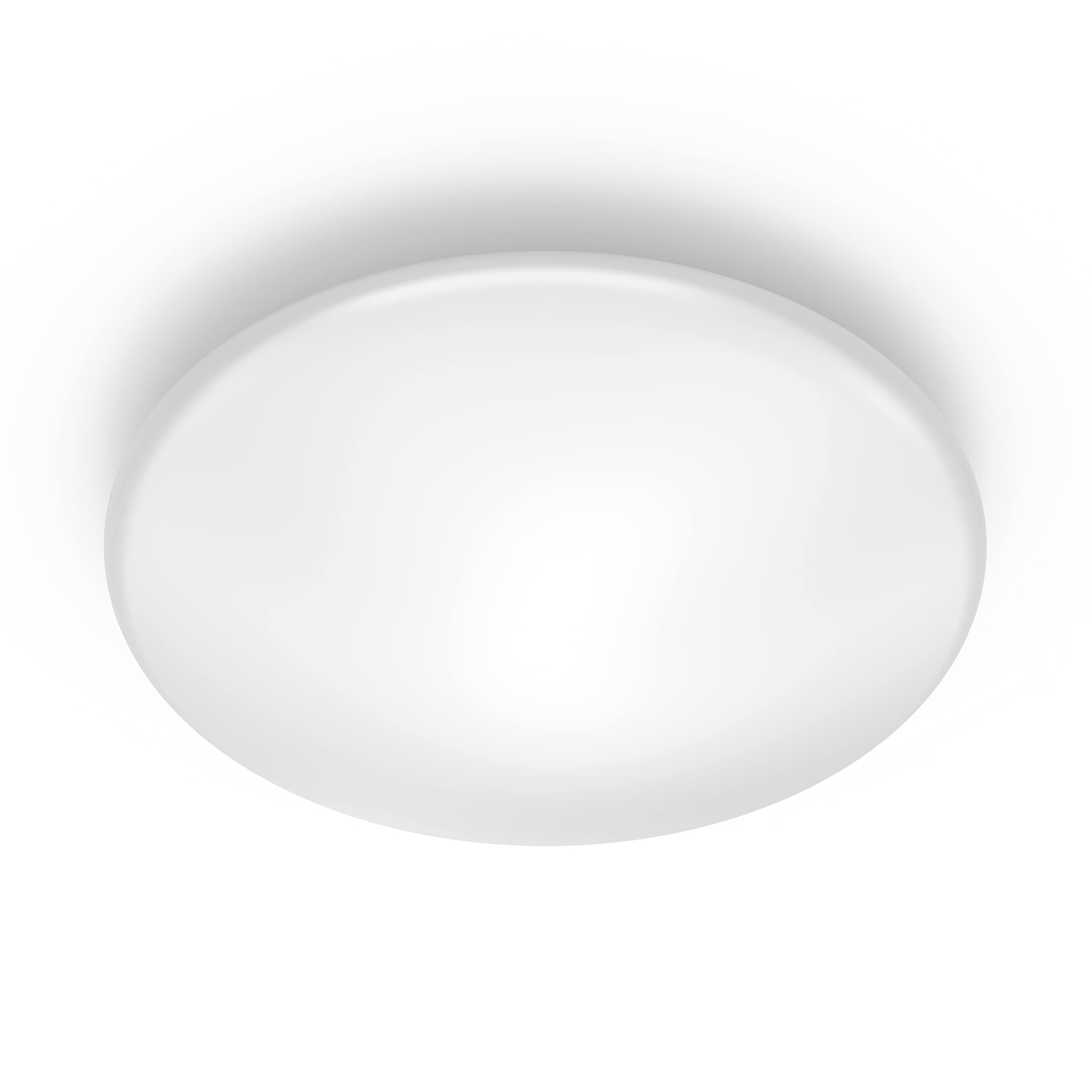Philips Lighting Lampada da Soffitto LED Shan, Sensore di movimento integrato, Equivalente a 12W, 40K, Non Dimmerabile, Bianco