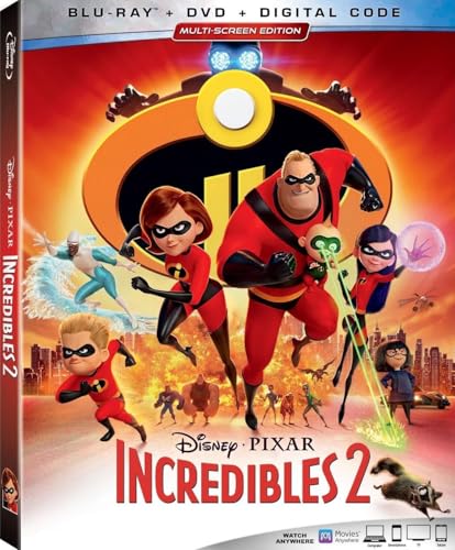 INCREDIBLES 2 [Blu ray] [Blu ray]
