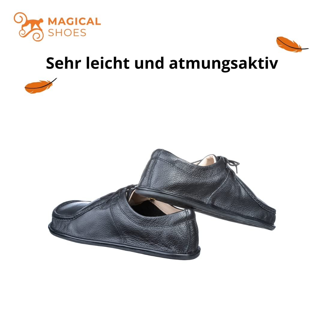 Magical Shoes Scarpe a Piedi Nudi para Donne & Uomini, Scarpe in Pelle Leggere, Mocassino Ultraleggere, Scarpe Minimaliste Traspiranti, Scarpe Basse, Barefoot Shoes, Cameron