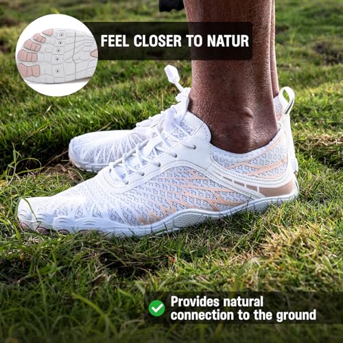 Hike Barefoot Shoes Womens Footwear,2025 New Barefoot Shoes for Women Mens,Healthy & Non-Slip Barefoot Vitality Shoe Women's Athletic Footwear,Wide Toe Box Water Shoe Swimming Hiking Walking3