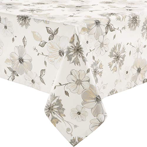 Erwin Müller Tischdecke, Tischwäsche Blumen Blume Größe 110x140 cm -...