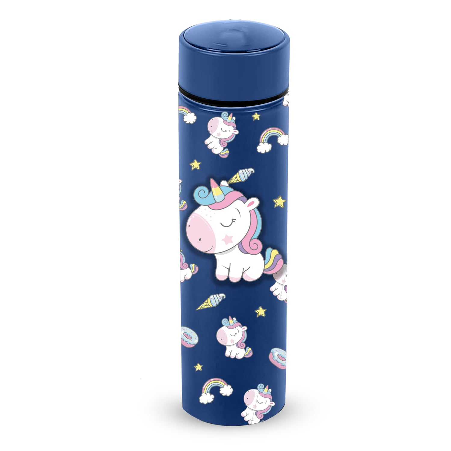 Oh My Pop Sweety-Block Smart Bottle, Dark Blue, 500 ml