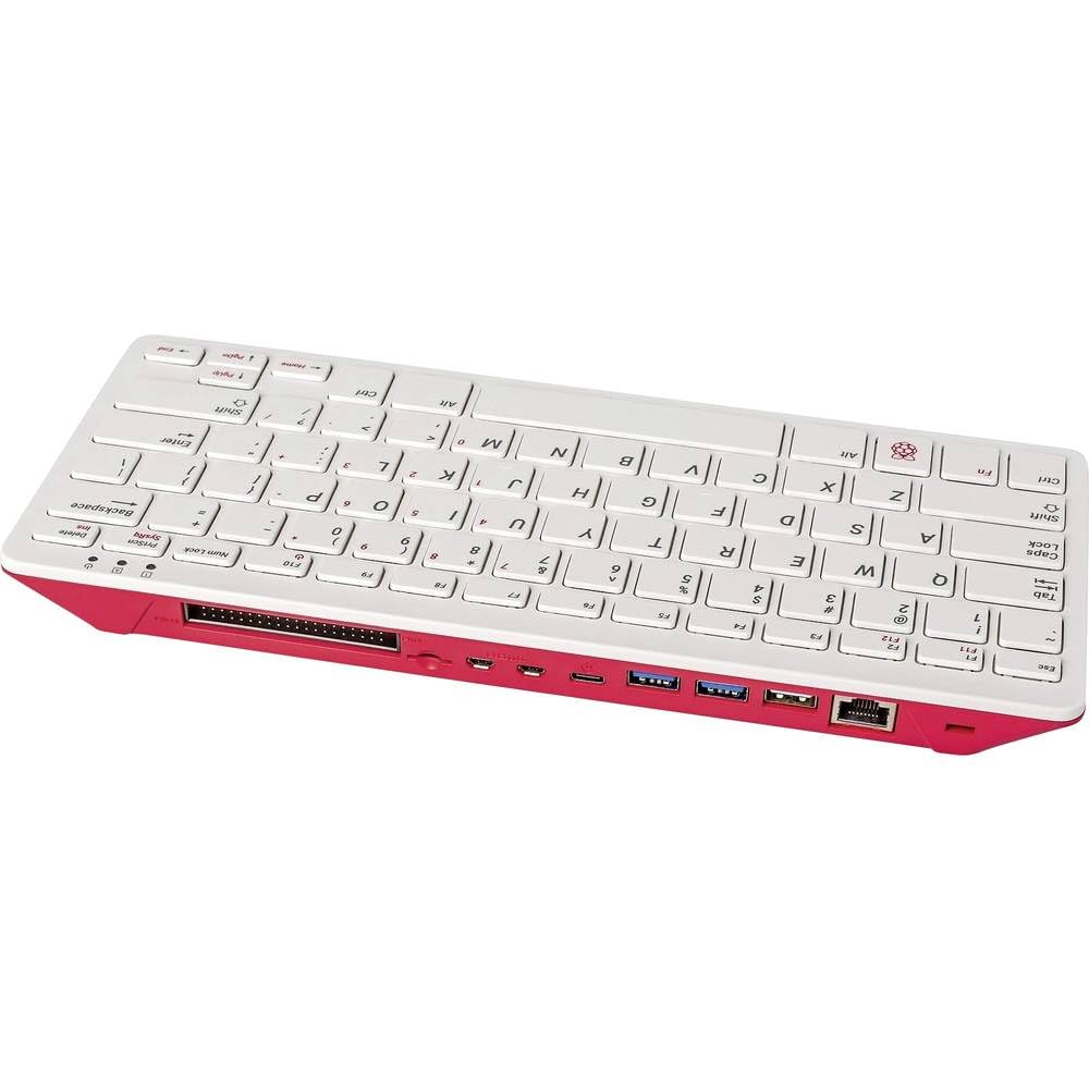Raspberry Pi PI400 4GB tedesco rosso-bianco