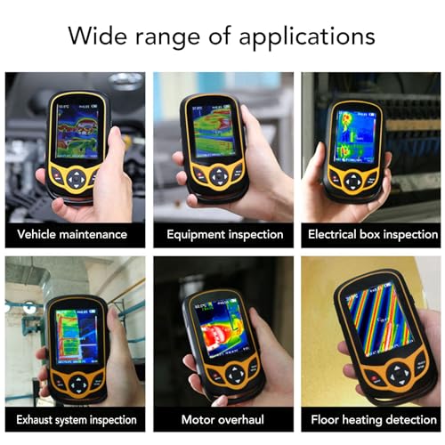 Pocket Infrared Thermal Imager Professional Inspection Tool with 256x192 IR Resolution 0.07℃ Thermal Sensitivity for Homeowners Contractors Builders Engineers - Image 7