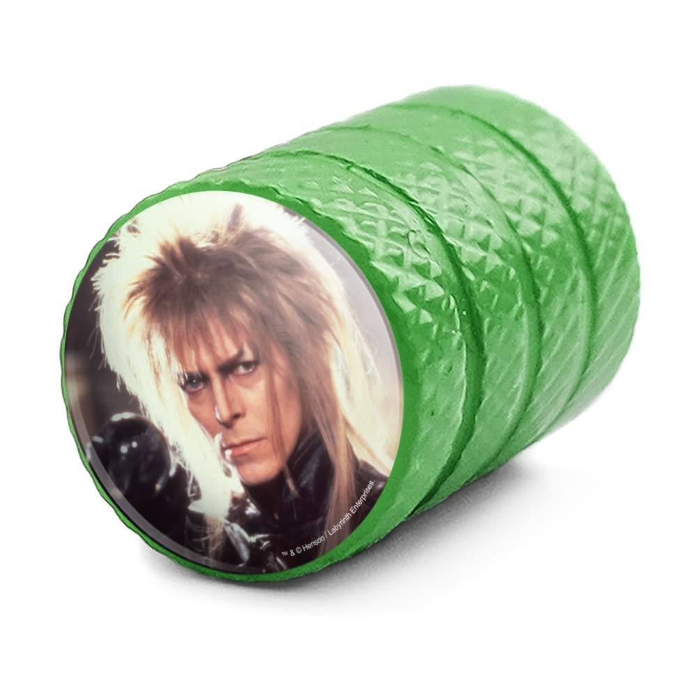 Labyrinth Goblin King Crystal Ball David Bowie Jareth Motorcycle Bicycle Bike Tire Rim Wheel Aluminum Valve Stem Caps