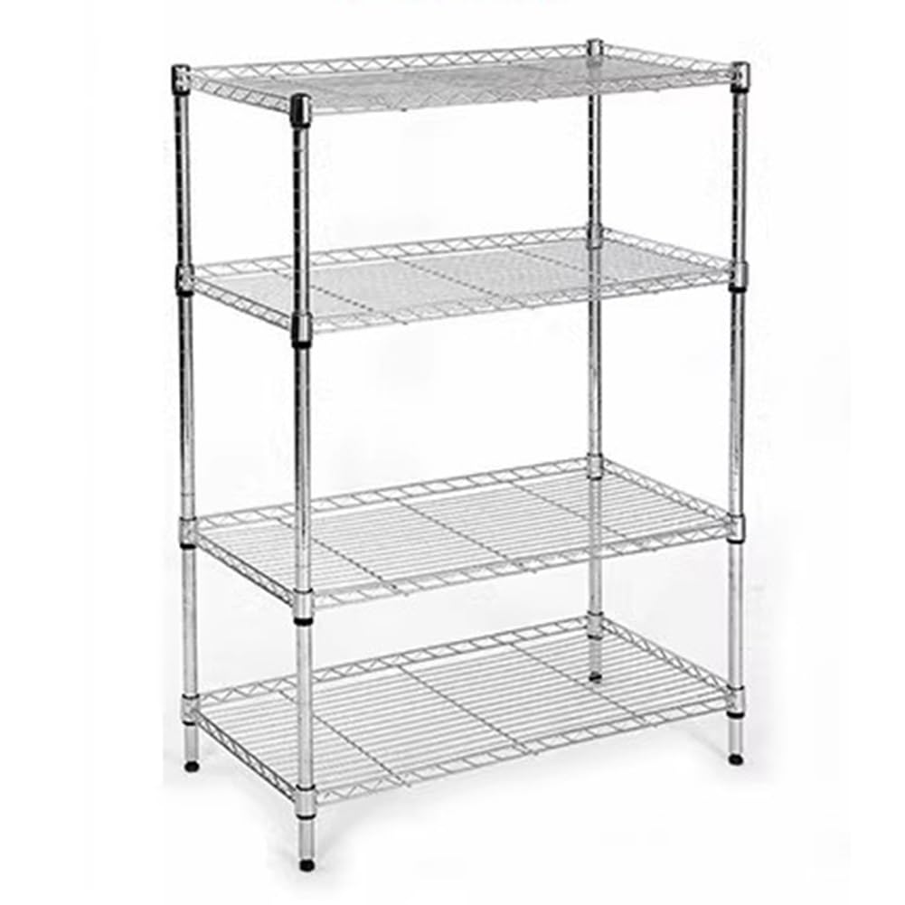 Étagère de rangement en métal idéale pour organiser la cuisine et le garage