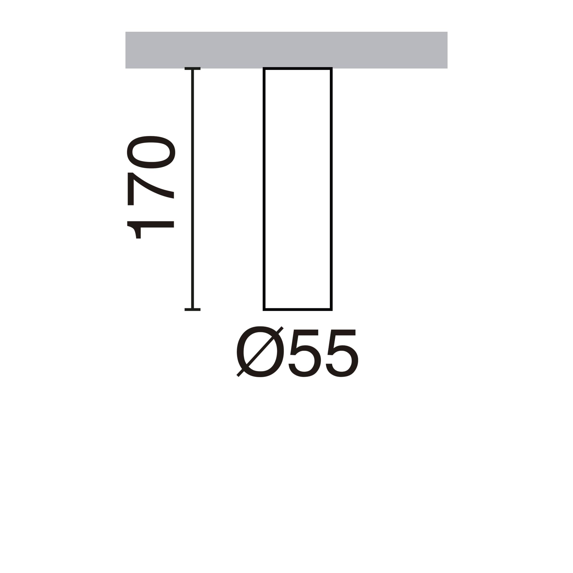 Lámpara de techo TANIA (H.17 cm), ø5,5 cm, GU10 50W, acero, oro, IP20, ilumina tus espacios interiores como salas de espera, dormitorios, salones pequeños, entradas, recepciones