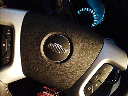 Steering Wheel Bowtie Overlay Decal - 2006-2013 Impala - (Color: Reflective Light Silver)