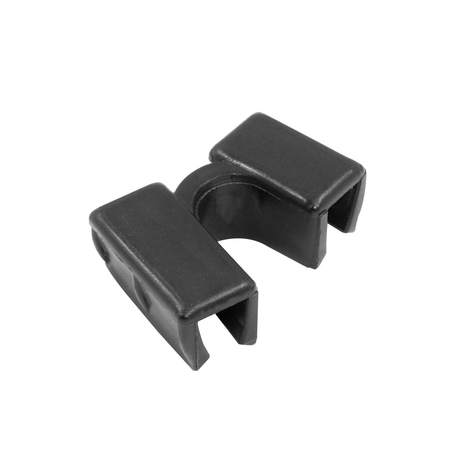 Uenhoy 5 Pcs Resuable Chopstick Helpers Chopsticks Training Connectors for Many Age, Plastic Chopstick Holders, Black