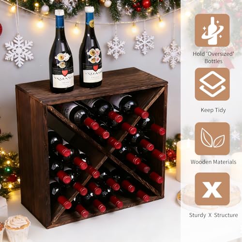 Soporte para 24 botellas de vino para encimera miniatura 4