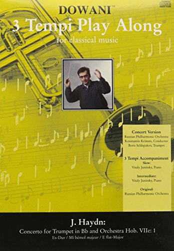 Concerto for Trumpet in Bb & Orchestra H (Dowani 3 Temp Play Along)