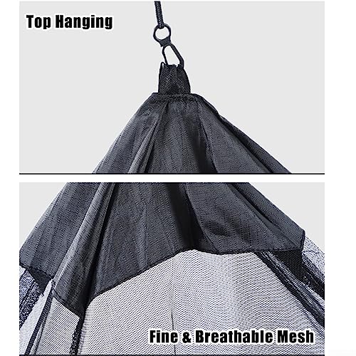 Camping Mesh Tent, 220 * 120 * 100 cm Tipi Tent met Draagtas, Waterbestendig Mesh Tent Outdoor Tent voor Camping Wandelen Camping - Afbeelding 7