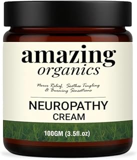 Amazing Organics Neuropathy Cream – Natural Nerve Support Cream – Soothes Tingling, Burning & Discomfort – 100gm Price In India
