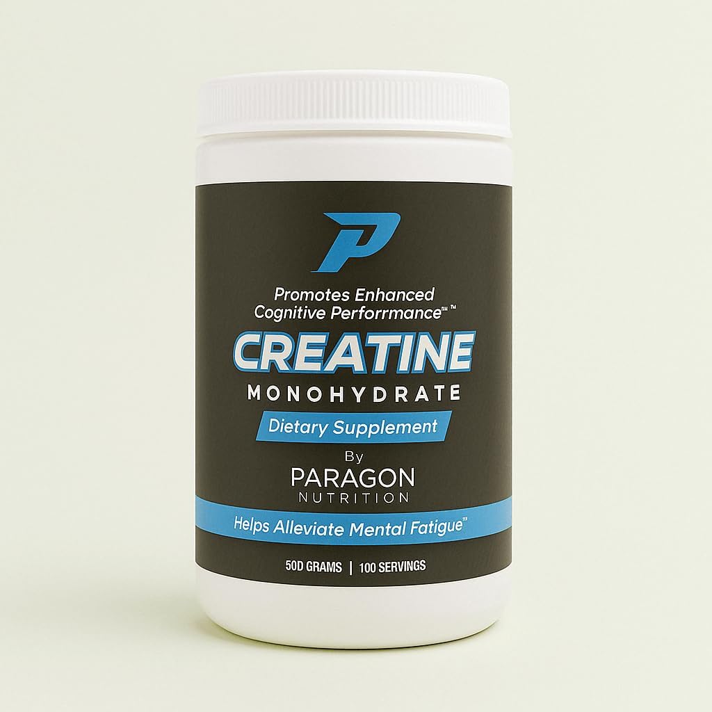 Creatine Monohydrate | Unflavored | 500g | 100 Servings | Cognitive Performance Support