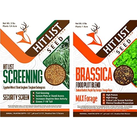 Screening Blend 1/4 Acre and Brassica Blend 1 Acre Bundle Cover