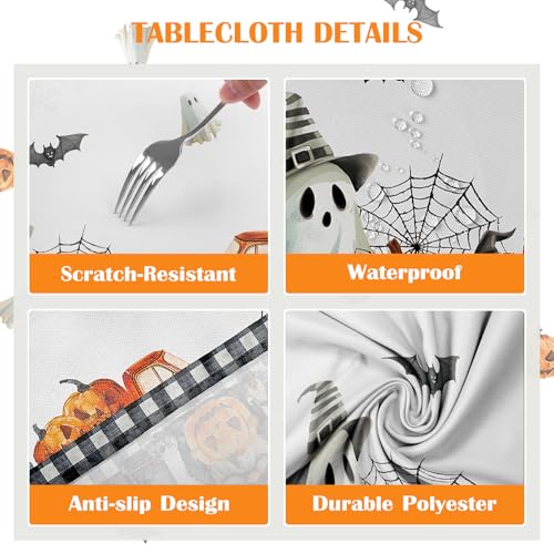 Nappes citrouille camion lavable pour protéger la table des taches