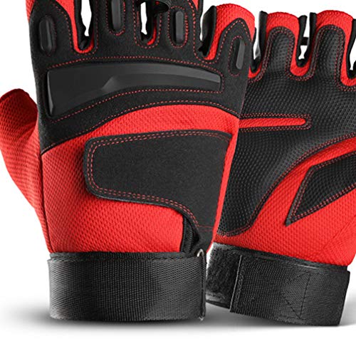 Luvas de ciclismo BESPORTBLE, luvas à prova de choque, meio dedo, luvas esportivas, luvas de mão par