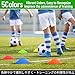 25 Pcs Pro Disc Cones - Training Cones Agility Soccer Cones with Carry Bag for Training, Soccer, Football, Basketball,Kids and Other Sports and Games(5 Colors)
