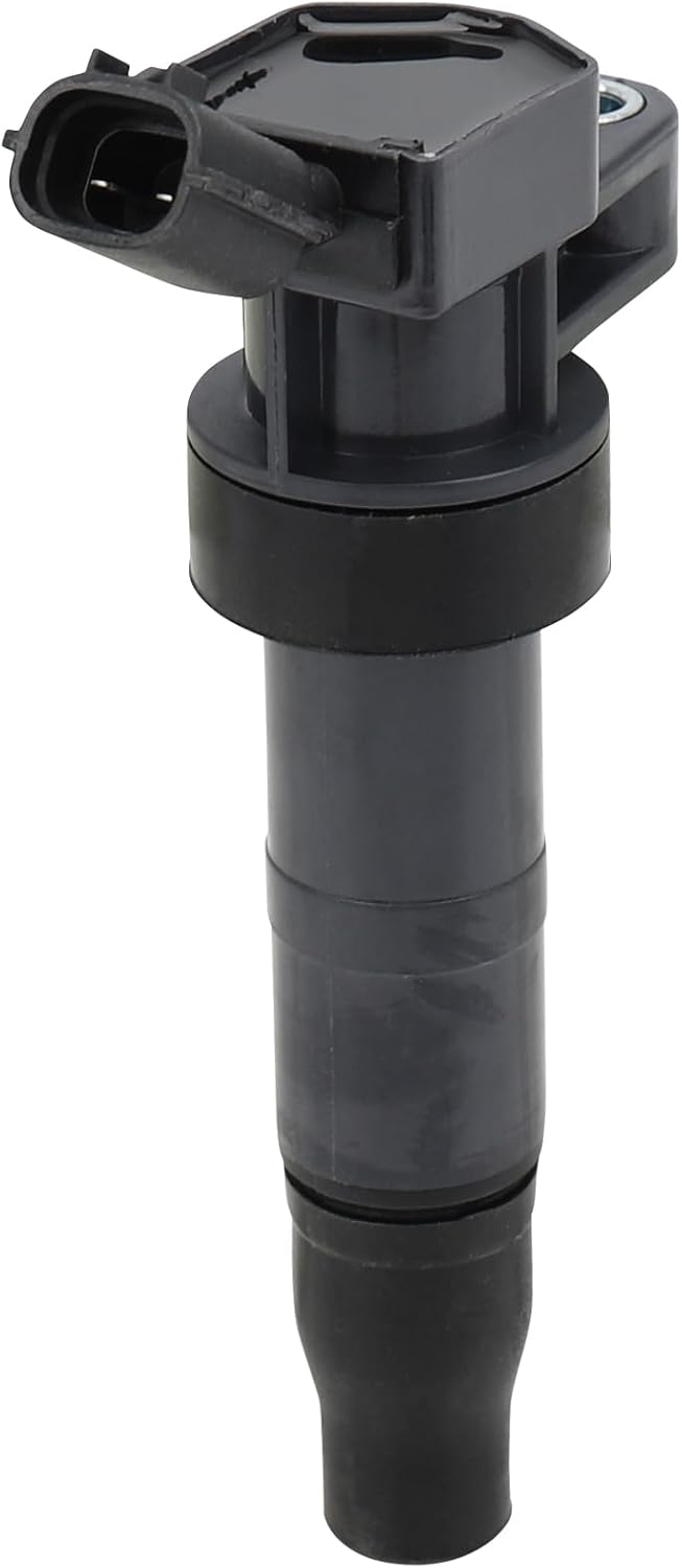 DRIVESTAR UF647 Ignition Coil Pack 2013-2015 for Hyundai Santa Fe Sport L4 2.0L Turbocharged, 2011-2014 for Hyundai Sonata L4 2.0L Turbocharged, Set of 4, Replace# 273002G700