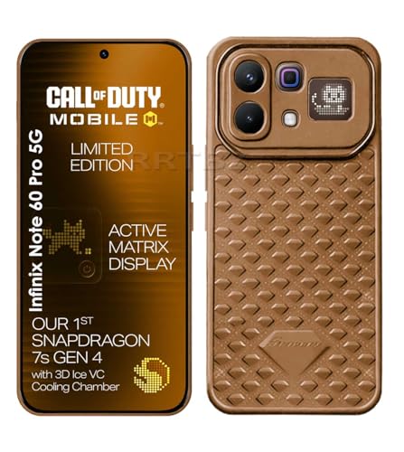 Image of Soft Back Cover Compatible with Infinix Note 60 Pro 5G - Silicone Brown