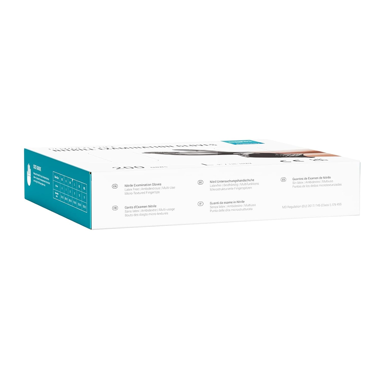 Kesztyű csomagolás és méretezés