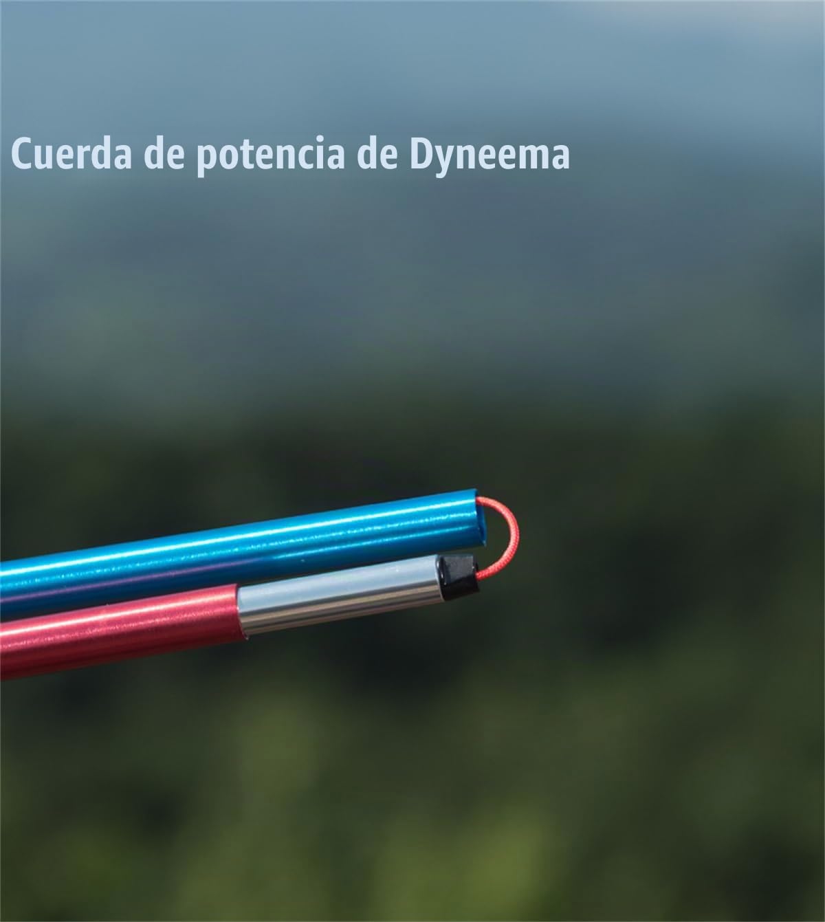 AONIJIE Bastón de Senderismo Plegables Bastones Trekking de Aleación de Aluminio 7075 Empuñadura de EVA Espuma para Alpinismo Trail Viaje Mochilero Caminar